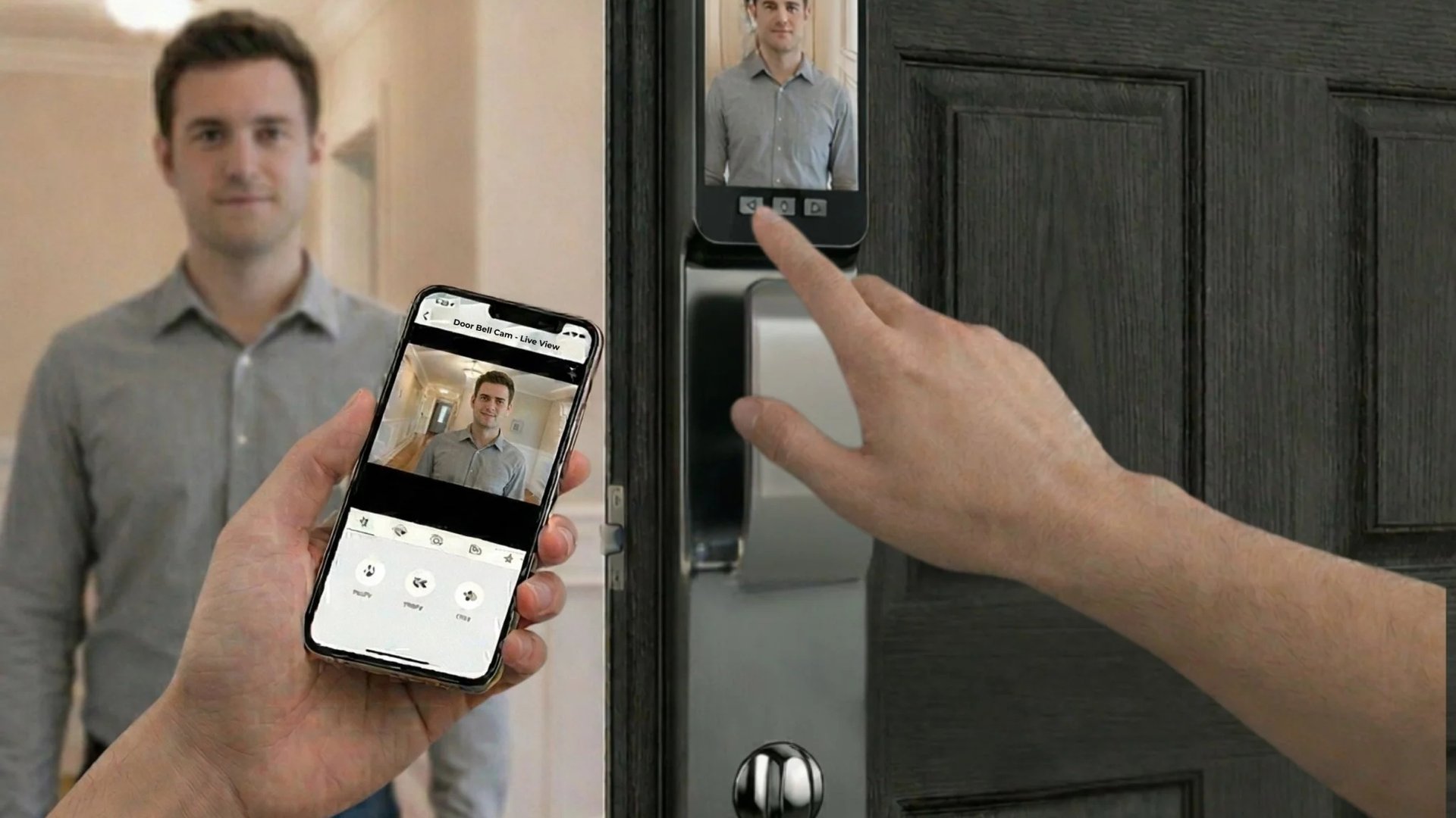 smart doorbell facial recognition notification err