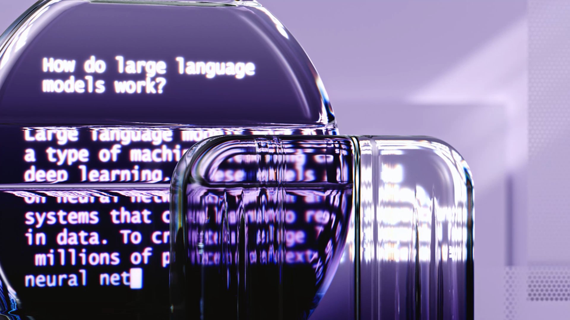 background AI processing data flow silent automati